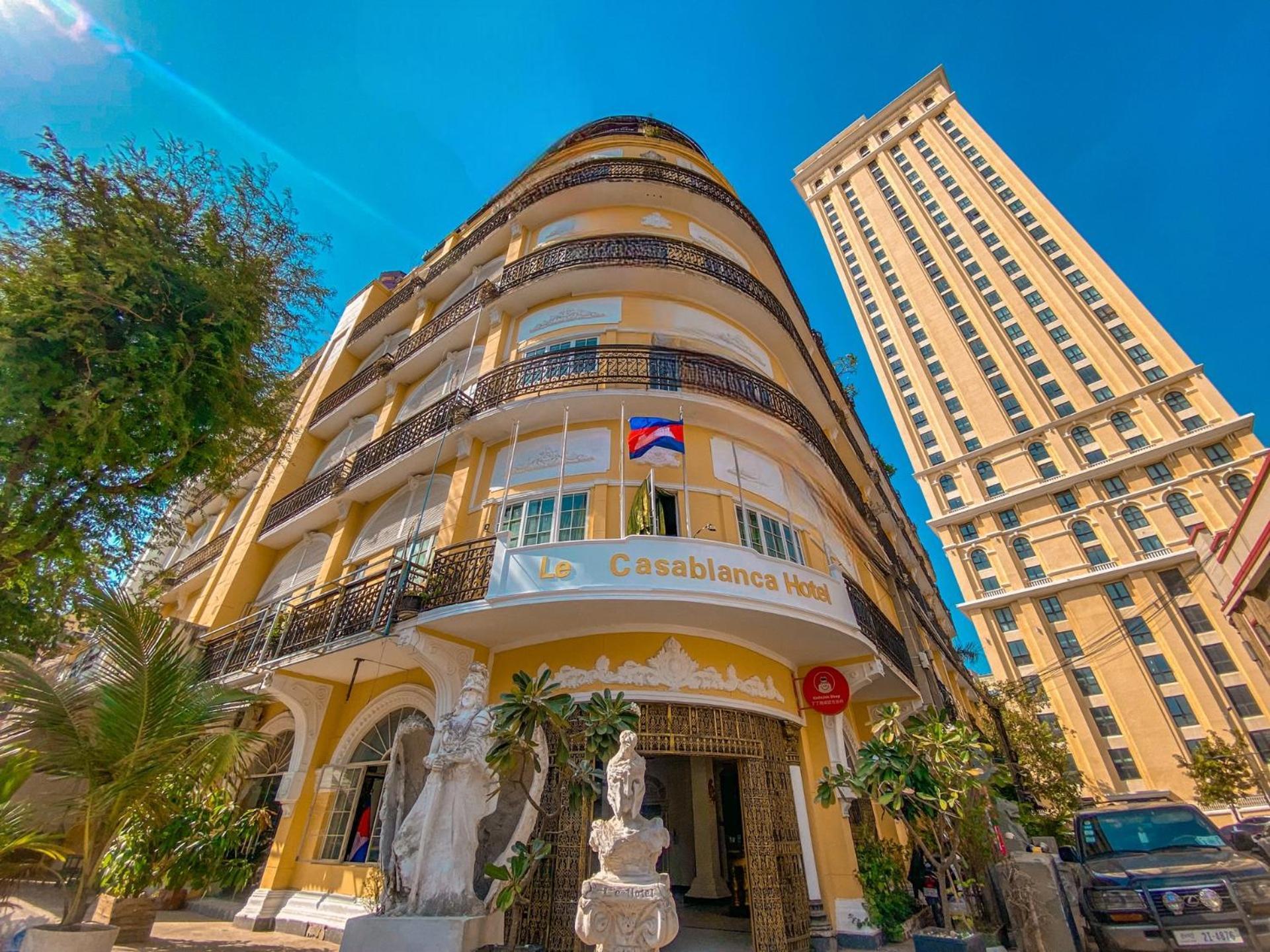 Le Casablanca Hotel Phnom Penh Exterior foto